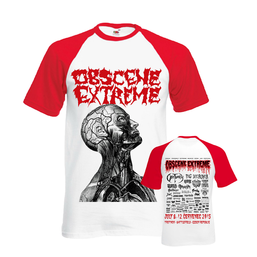 OBSCENE EXTREME 2015 - OEF/GENERAL SURGERY Charity / Bands - Baseball TS OBSCENE EXTREME 2015 - OEF/GENERAL SURGERY Charity / Bands - Baseball TS