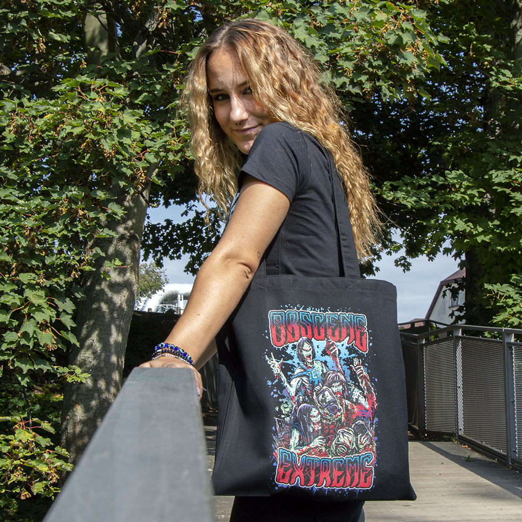 OBSCENE EXTREME 2022 merchandise - Mosh of the Zombies TOTE BAG OBSCENE EXTREME 2022 merchandise - Mosh of the Zombies TOTE BAG