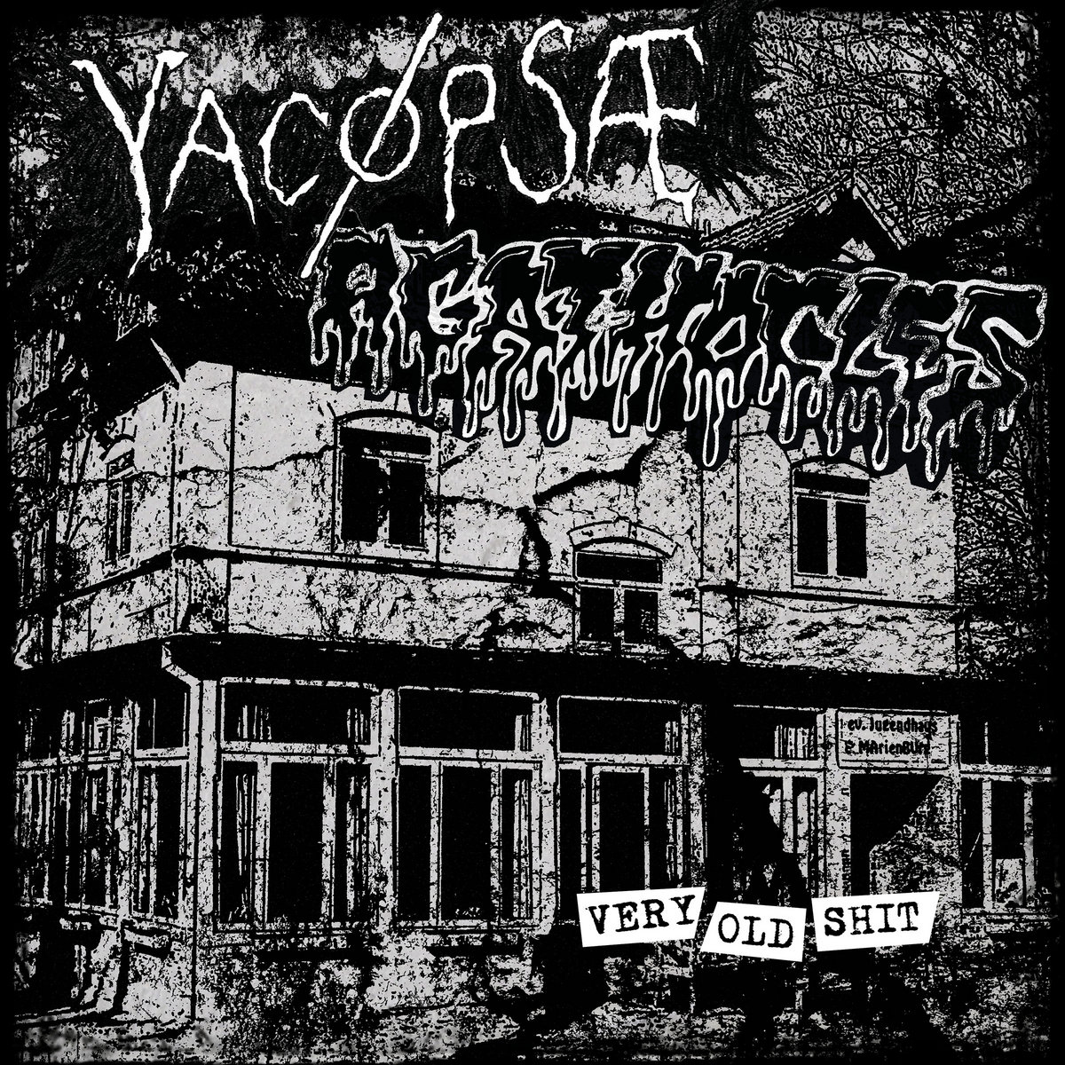 YACOEPSAE / AGATHOCLES - Very Old Shit Split CD YACOEPSAE / AGATHOCLES - Very Old Shit Split CD