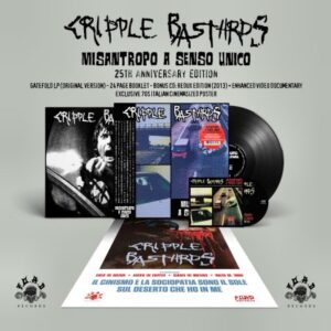 CRIPPLE BASTARDS - Misantropo a Senso Unico - 25 Anniversary Edition LP + CD